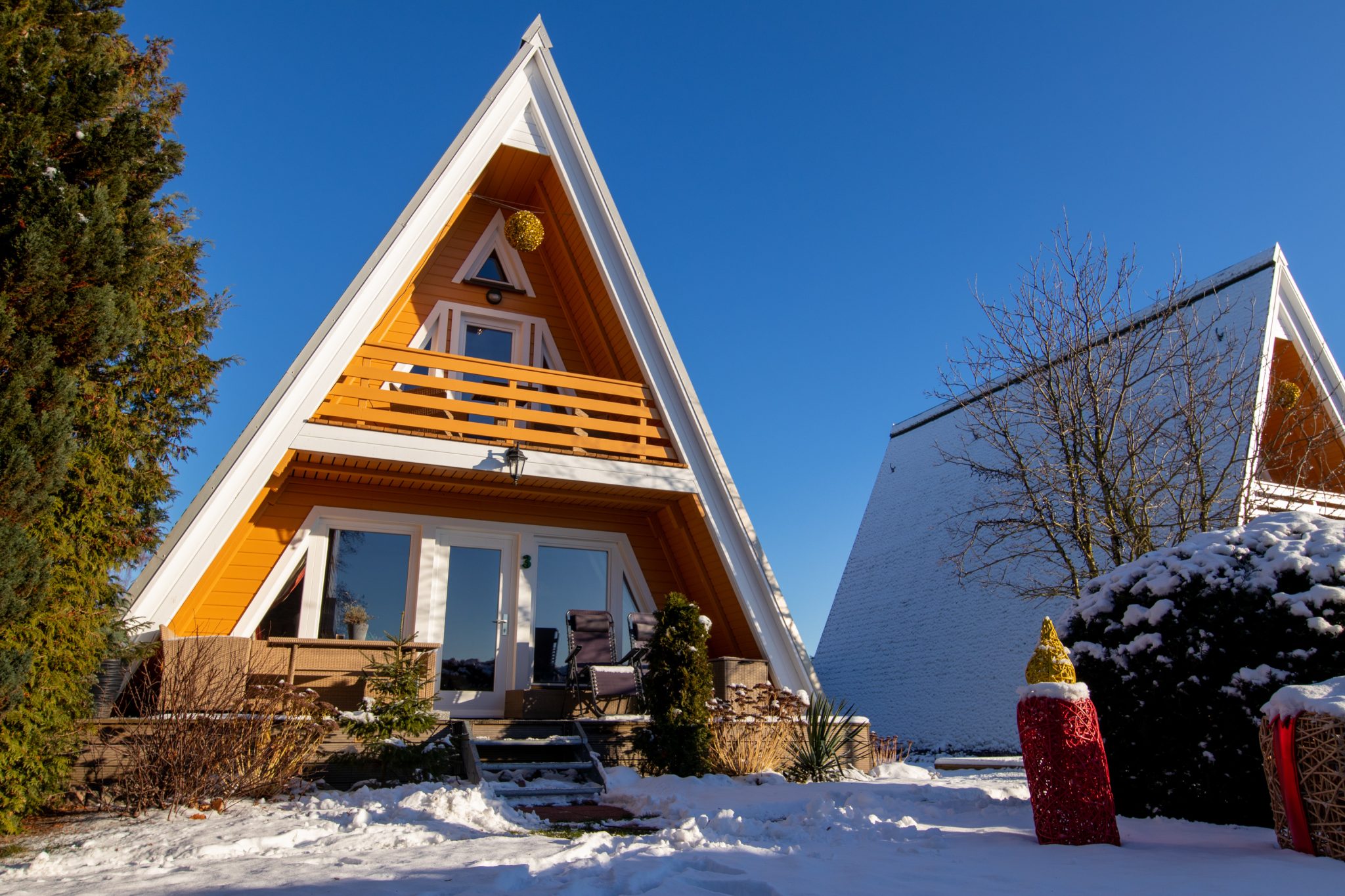 Finnhütte Backbord - Winter